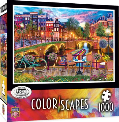 Colorscapes - Amsterdam Lights - 1000pc Puzzle