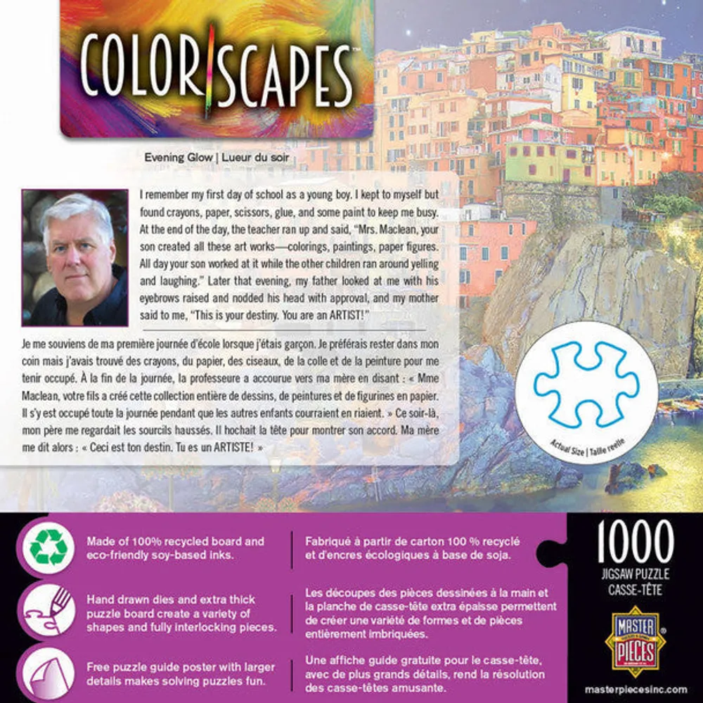 Colorscapes - Evening Glow - 1000pc Puzzle