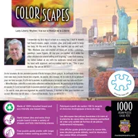 Colorscapes - Lady Liberty Skyline - 1000pc Puzzle