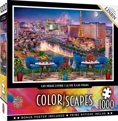 Colorscapes - Las Vegas Living - 1000pc Puzzle