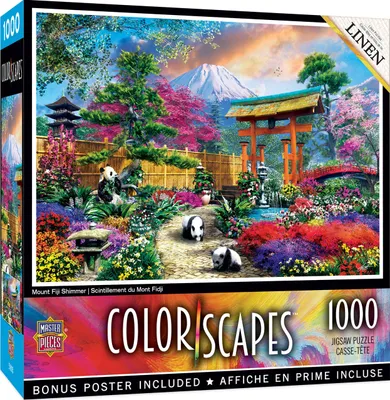 Colorscapes - Mount Fuji Shimmer - 1000pc Puzzle
