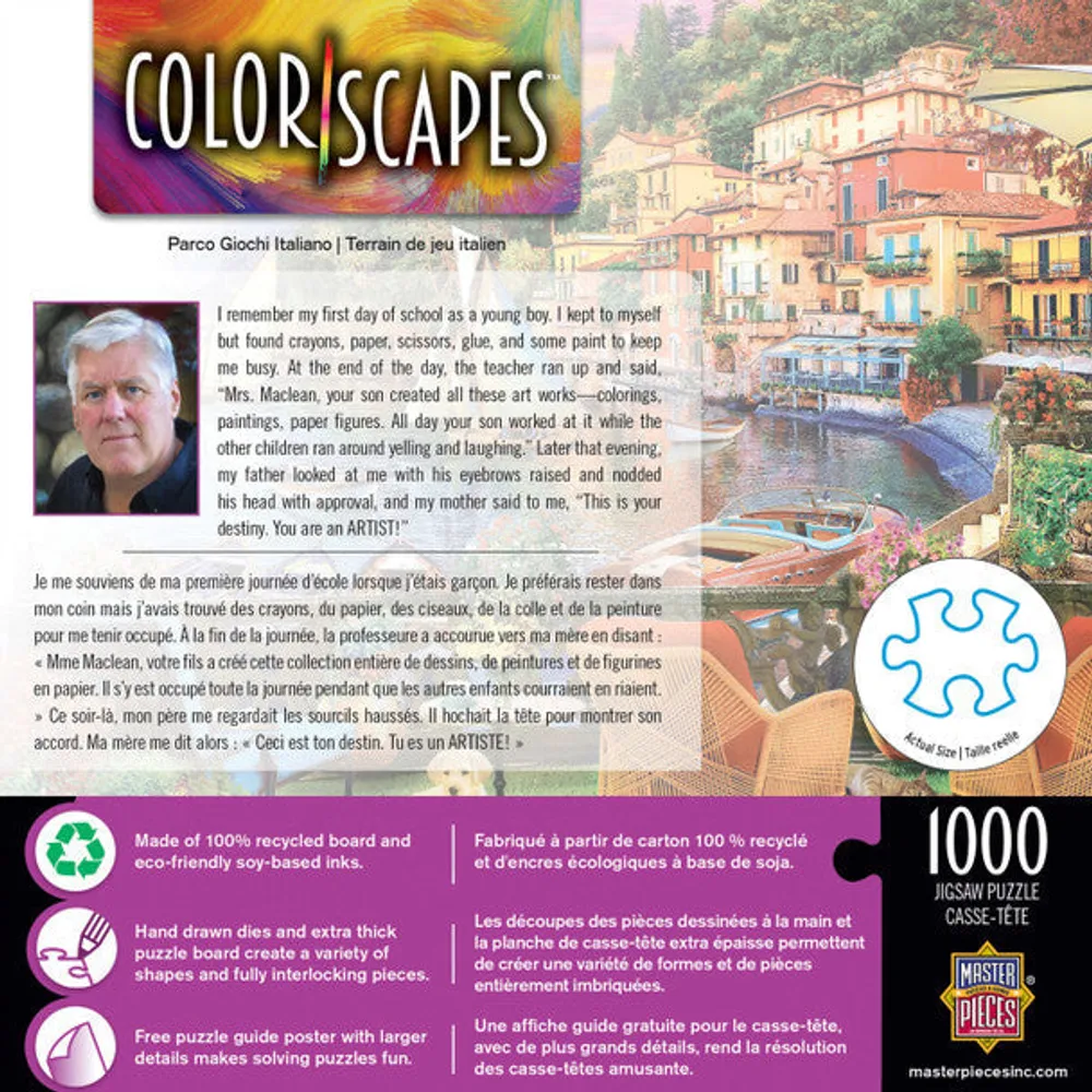Colorscapes - Parco Giochi Italiano - 1000pc Puzzle