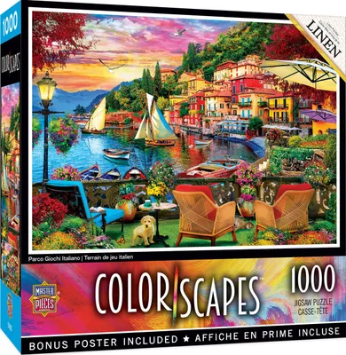 Colorscapes - Parco Giochi Italiano - 1000pc Puzzle