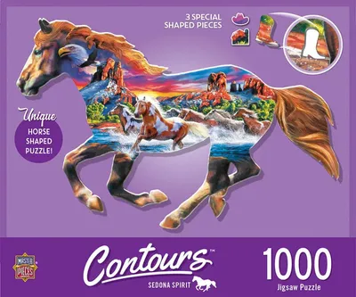 Contours - Sedona Spirit - 1000pc Shaped Puzzle
