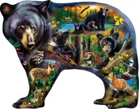 Contours - Wildlife of the Woods - 1000pc Shaped Puzzle