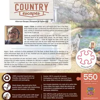 Country Escapes - Afternoon Escape - 550pc Puzzle