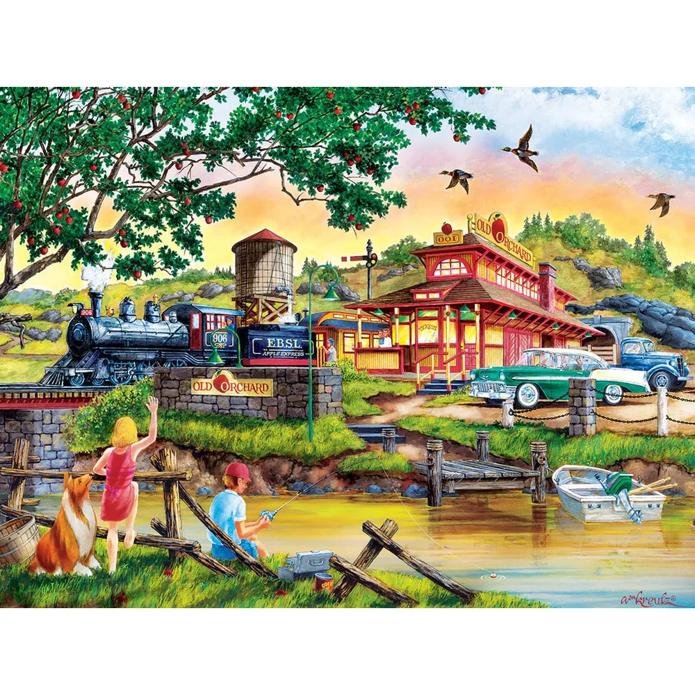 Country Escapes - Apple Express - 550pc Puzzle