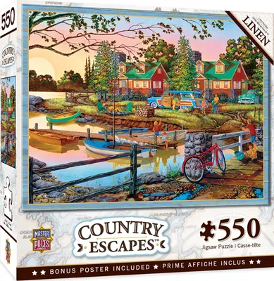 Country Escapes - Away From It All - 550pc Puzzle