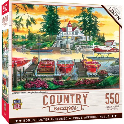 Country Escapes - Millionaire's Row - 550pc Puzzle