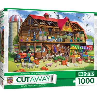 Cutaways - Family Barn - 1000pc EZGrip Puzzle
