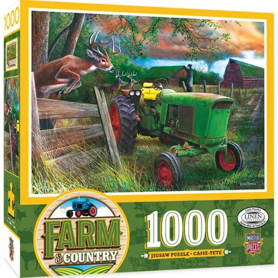 Farm & Country - Deer Crossing - 1000pc Puzzle