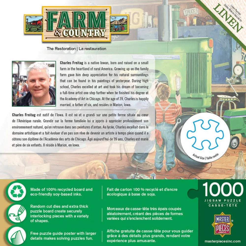 Farm & Country - The Restoration - 1000pc Puzzle
