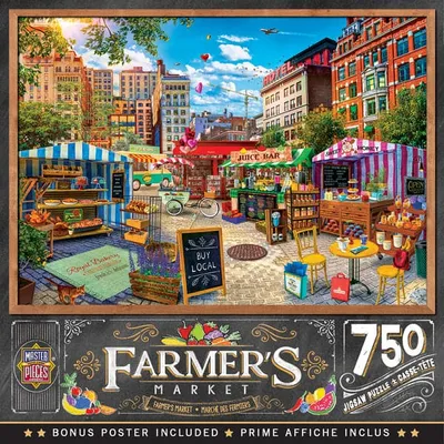 Farmer's Market - Buy Local Honey - 750pc Puzzle