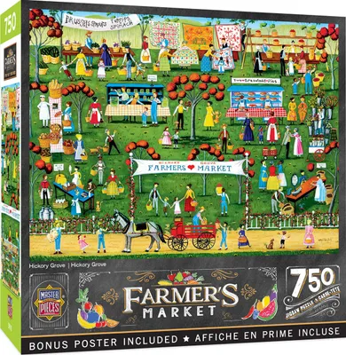 Farmer's Market - Hickory Grove - 750pc Puzzle