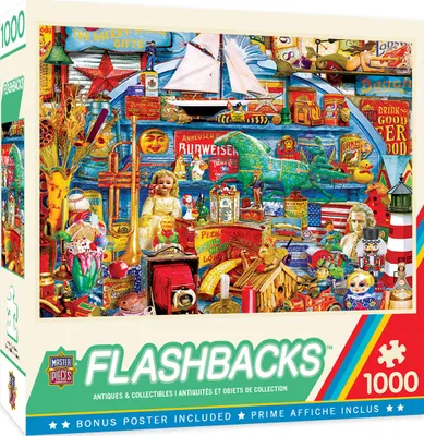 Flashbacks - Antiques & Collectibles - 1000pc EZGrip Puzzle