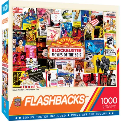 Flashbacks - Movie Posters - 1000pc Puzzle