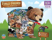 Forest Friends - 100pc Shaped Puzzle