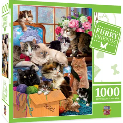 Furry Friends - Trouble Makers - 1000pc Puzzle