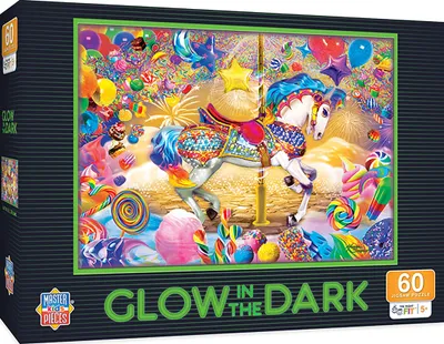 Glow in the Dark - Carousel Dreams - 60pc Puzzle