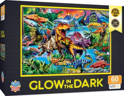 Glow in the Dark - King of the Dinos - 60pc Puzzle