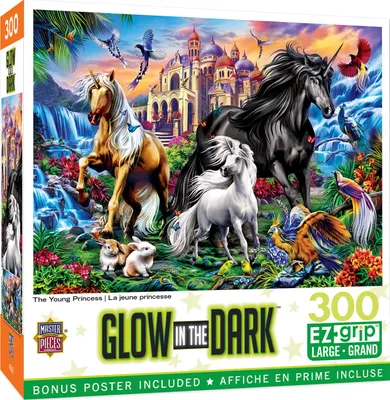 Glow in the Dark - The Young Princess - 300pc EZGrip Puzzle