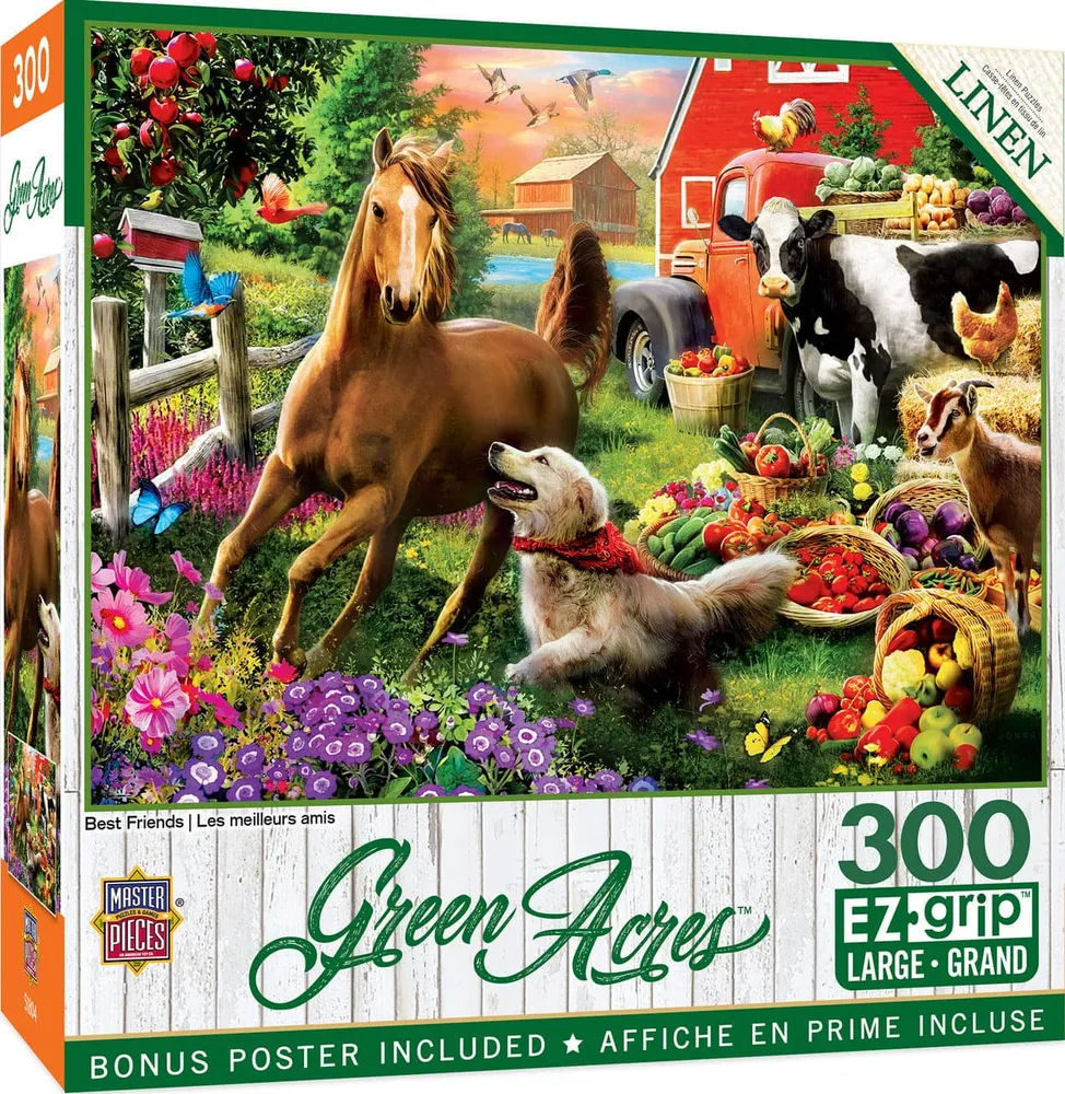 Green Acres - Best Friends - 300pc EzGrip Puzzle