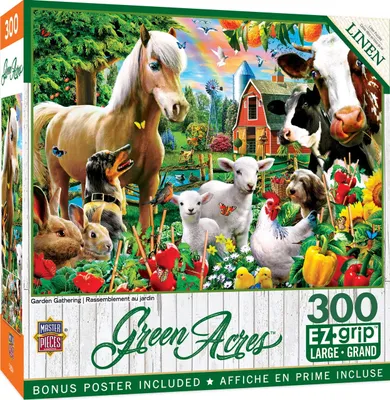 Green Acres - Garden Gathering - 300pc EzGrip Puzzle