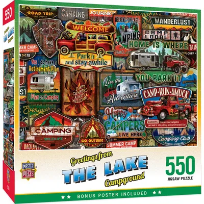 Greetings From - The Lake - 550pc Puzzle