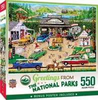 Greetings From - The National Parks - 550pc Puzzle