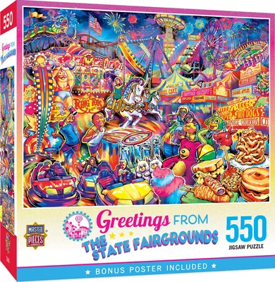 Greetings From - The State Fairgrounds - 550pc Puzzle