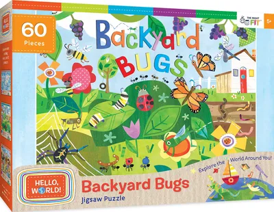 Hello World! - Backyard Bugs - 60pc Puzzle