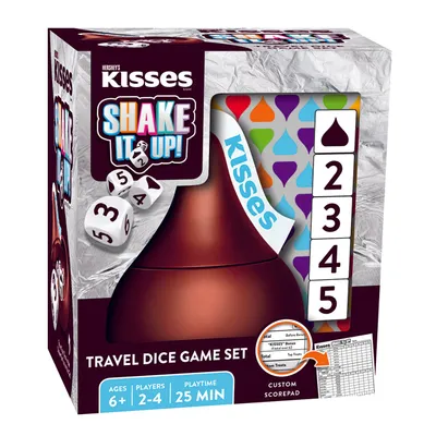 Hershey's Kisses Shake it Up! Travel Dice Game