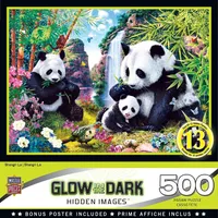 Hidden Images Glow In The Dark - Shangri La - 500pc Puzzle