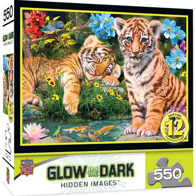 Hidden Images Glow In The Dark - Watchful Eye - 500pc Puzzle