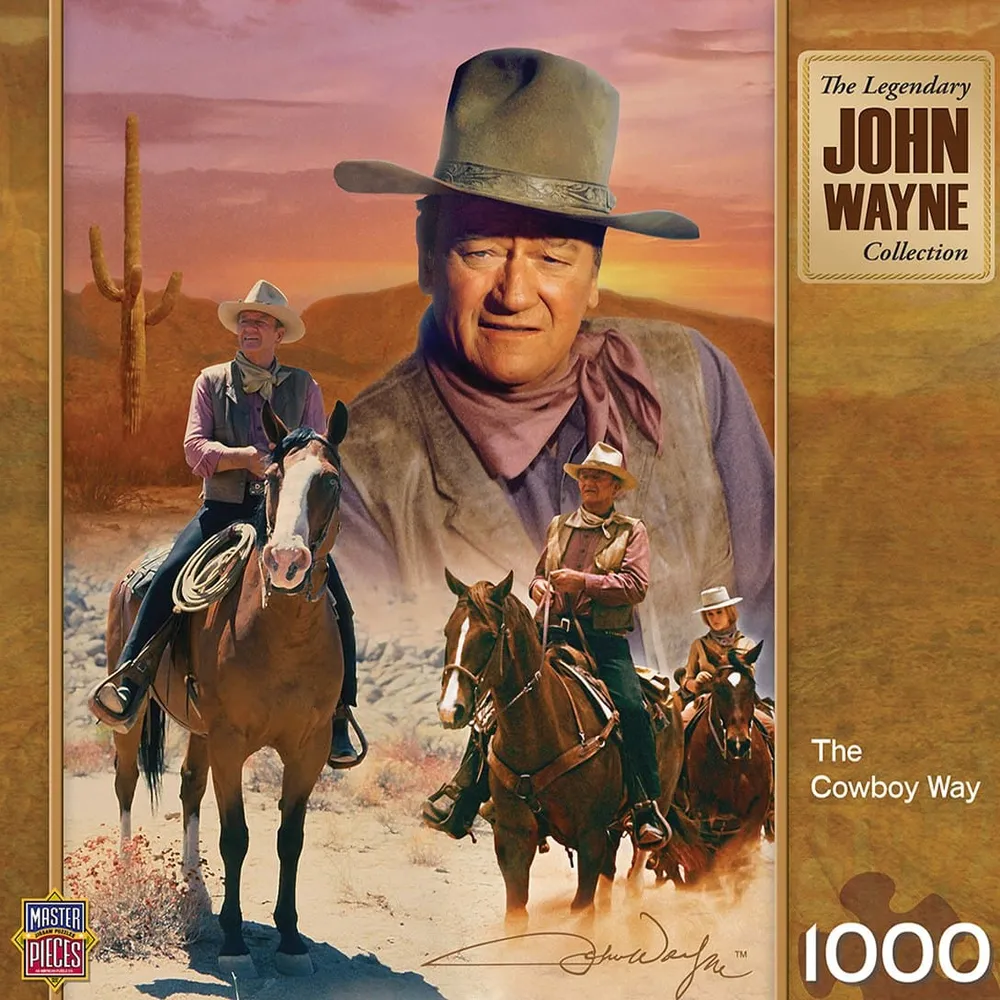 John Wayne - The Cowboy Way - 1000pc Puzzle