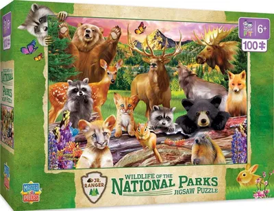 Jr Ranger - Animals of the National Parks - 100pc Puzzle