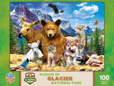 Jr Ranger - Glacier National Park - 100pc Puzzle