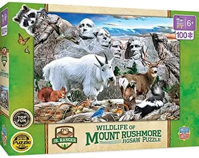 Jr Ranger - Mount Rushmore - 100pc Puzzle