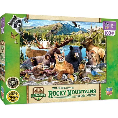Jr Ranger - Rocky Mountain National Park - 100pc Puzzle