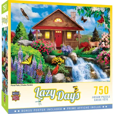 Lazy Days - Floral Falls - 750pc Puzzle
