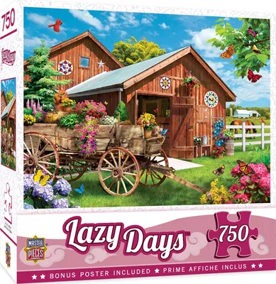 Lazy Days - Flying to Flower Farm - 750pc Puzzle
