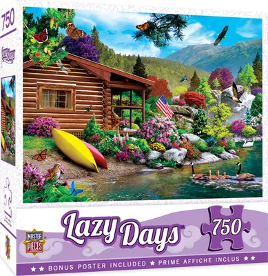 Lazy Days - Free to Fly - 750pc Puzzle
