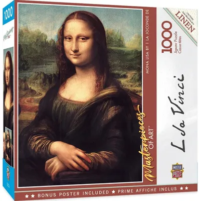 Masterpieces of Art - Mona Lisa - 1000pc Puzzle