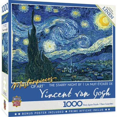 Masterpieces of Art - Starry Night - 1000pc Puzzle