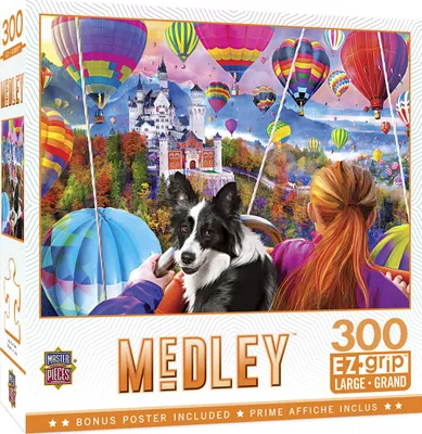 Medley - Neuschwanstein Balloons - 300pc EzGrip Puzzle
