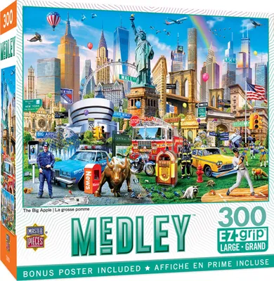 Medley - The Big Apple - 300pc EzGrip Puzzle