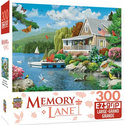 Memory Lane - Lakeside Memories - 300pc EzGrip Puzzle