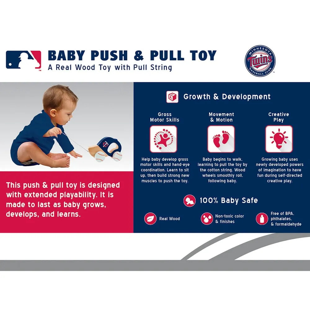 Minnesota Twins Push & Pull Toy
