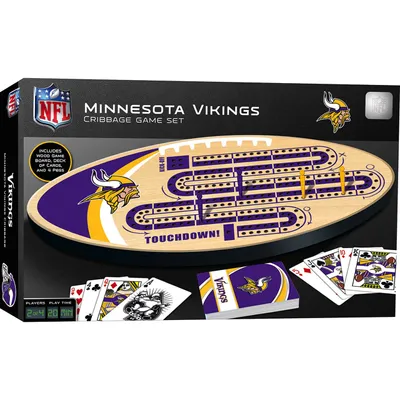 Minnesota Vikings Cribbage Game Board