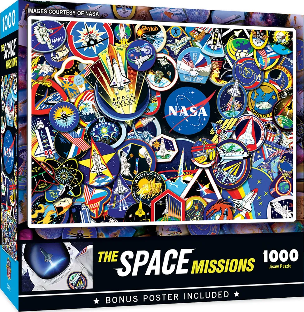 NASA - The Space Missions - 1000pc Puzzle